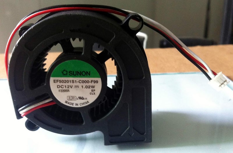 SUNON EF50201S1 C000 F99 5020 DC 12V 1.02W Projector Cooling Fan - Image 1