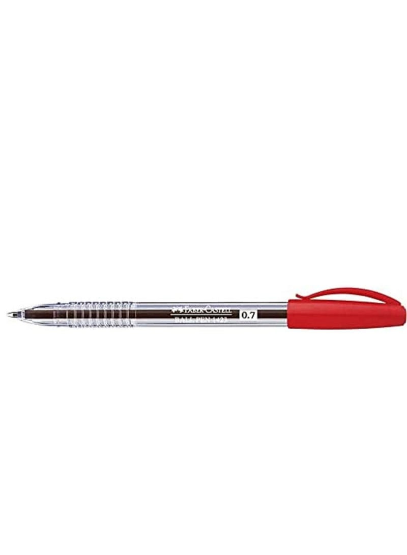 FABER-CASTELL Faber Castell Red Ball Pen 1423 Box of 50 pcs - Image 3