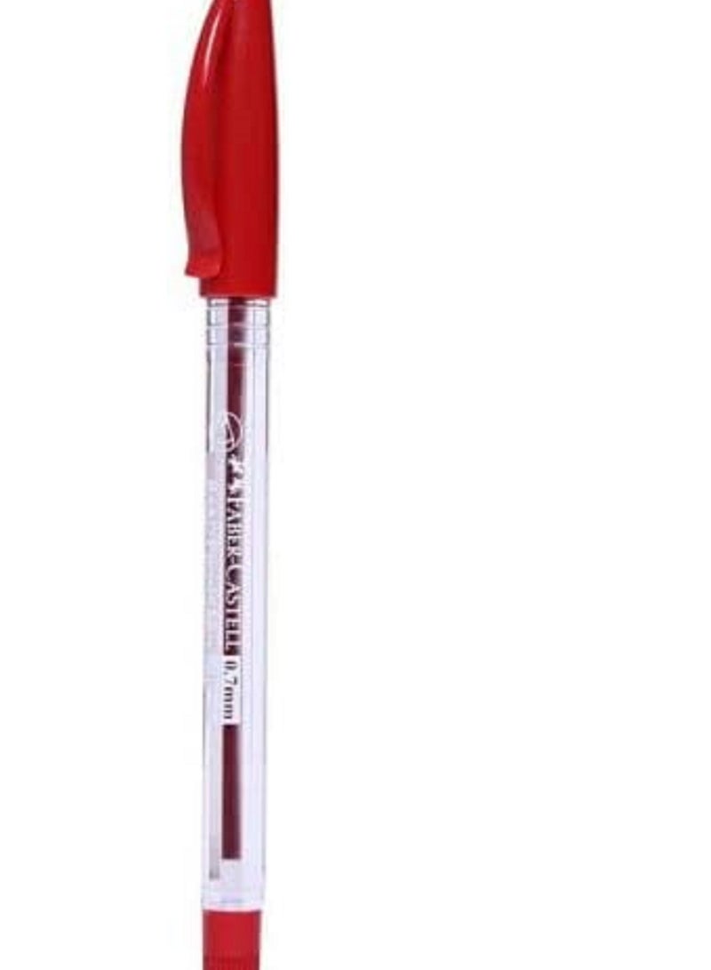 FABER-CASTELL Faber Castell Red Ball Pen 1423 Box of 50 pcs - Image 2