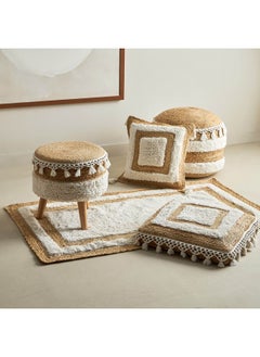 Home Box Eco Midtown Handmade Jute Floor Cushion 50 x 50 cm  - Image 5