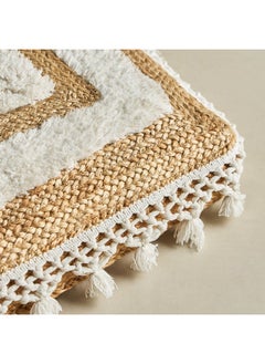 Home Box Eco Midtown Handmade Jute Floor Cushion 50 x 50 cm  - Image 3