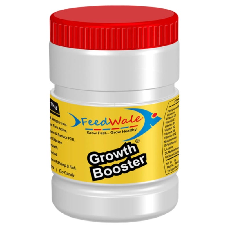 FeedWale Growth Booster 1Kg for Faster Growth of All Types of Fishes Supplement for Fish - Image 1