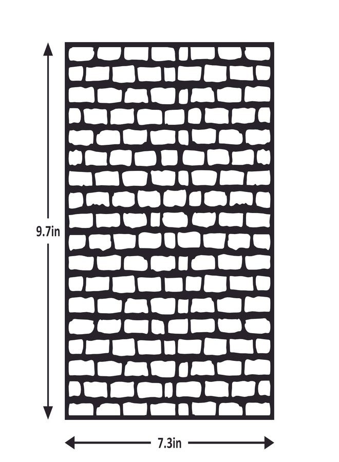 إتسي-بيتسي ليتل بيردي - استنسل - طوب، 7.3 بوصة × 9.7 بوصة. - Image 2