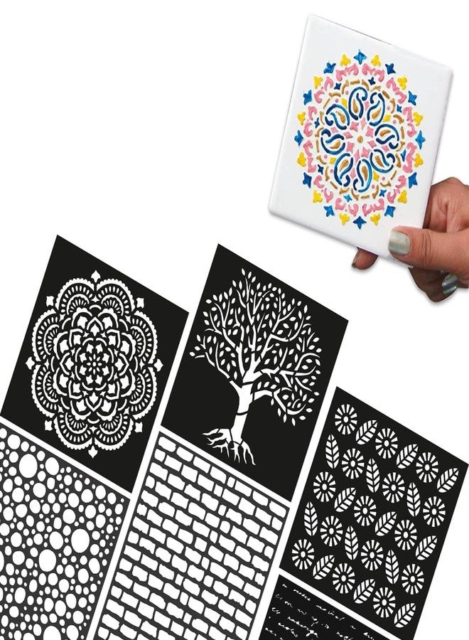 إتسي-بيتسي ليتل بيردي - استنسل - طوب، 7.3 بوصة × 9.7 بوصة. - Image 3