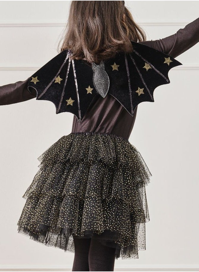 Ginger Ray Ginger Ray Sparkle Black and Gold Tiered Tutu 3-5 Years - Fun and Fancy Tutu for Toddlers? Parties and Events  - Image 2