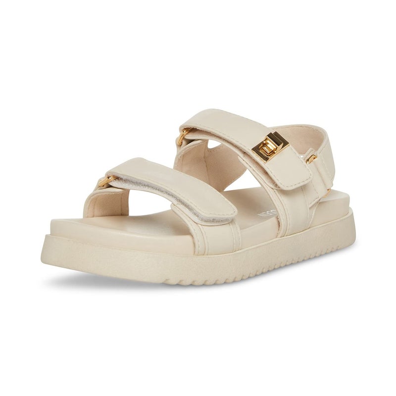 Steve Madden Girls Shoes Girls Mona Flat Sandal Bone 13 Little Kid