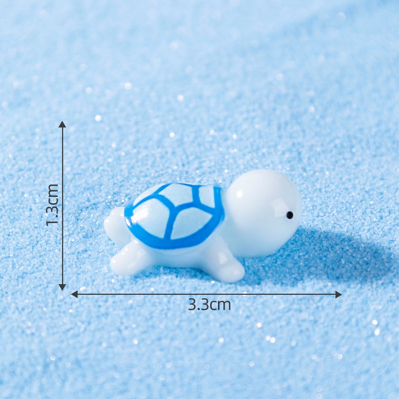 Moss Micro Landscape Ecological Bottle Five Color Turtle Doll Diy Landscaping Creative Gift - Image 1