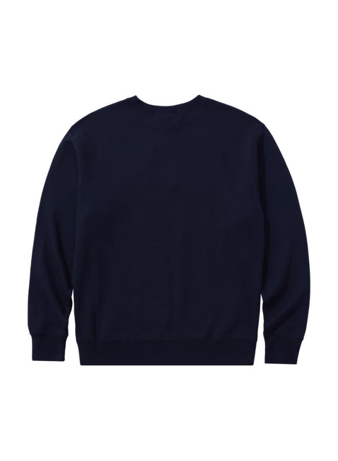 Champion Champion Men's Sweatshirt, Autumn New Arrival, American Trendy Brand, Large Handwritten Pure Cotton Crew Neck Top, Black, X  - Image 4