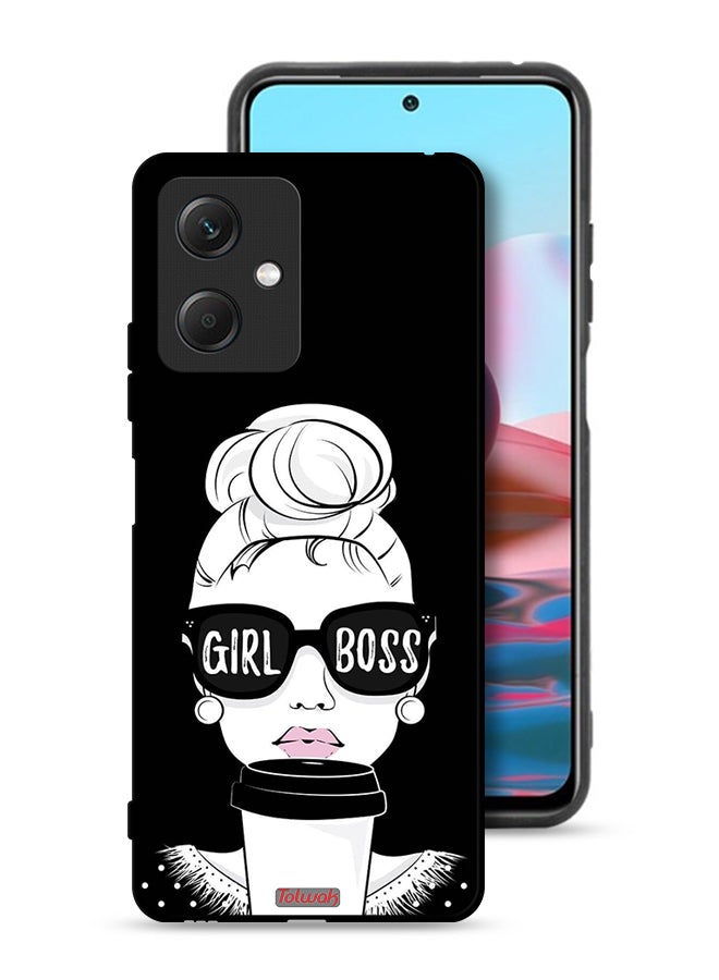 Tolwak Xiaomi Redmi Note 12 Protective Case Cover Girl Boss - Image 1