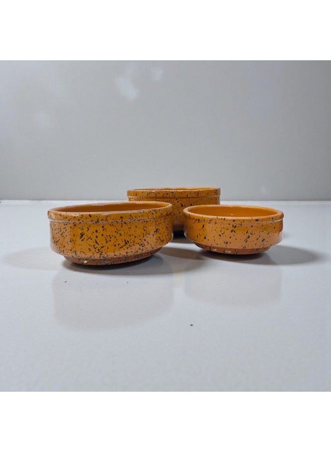 كلور زون بوتري طقم صينيه من الفخار و الخزف امن داخل الافران و الميكروويف - Image 1