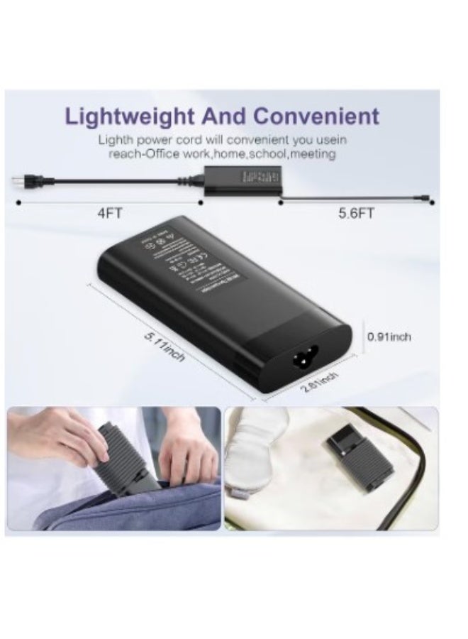 Terabyte 90W USB C Charger For HP Spectre x360 13 14 15 Envy x360 14 15 16 17 inch 2-in-1 Pavilion Plus 14 EliteBook,ProBook,ZHAN 66 Pro,Pro c640 c645 Fortis Chromebook,ZBook Firefly,Elite Dragonfly Laptop - Image 2