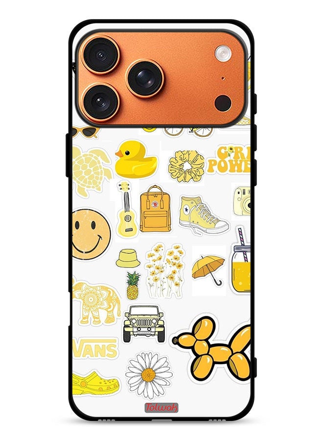 Tolwak Apple iPhone 17 Pro Max Protective Case Cover Girly Tags - Image 1