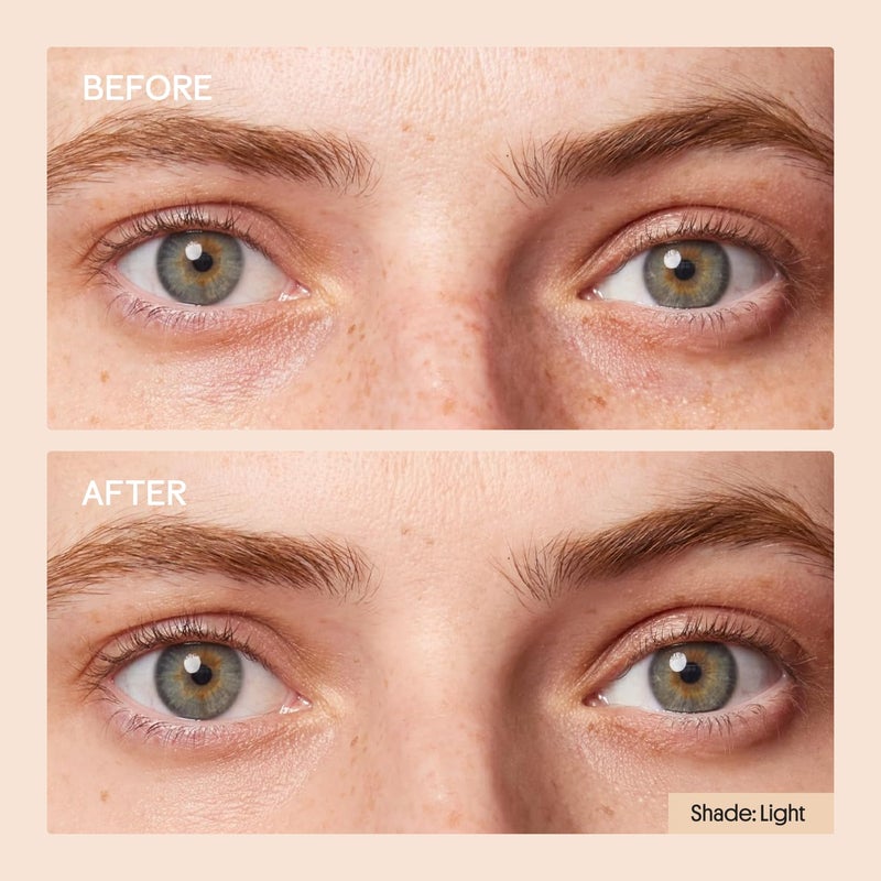 Winky Lux Peeper Perfect Under Eye Concealer, Makeup & Eye Brightener, Full Coverage Concealer for Dark Circles, Color Corrector & Eye Primer, With Collagen, Hyaluronic Acid & Vitamin E (Fair) - Image 5