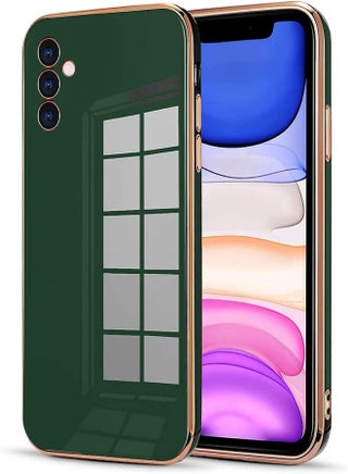 (Samsung Galaxy m52) Luxury Soft Silicone TPU Bumper Full Body Protection Copper Plated Edge Full Body Protection Shockproof Drop Protection Case (Green) - pzsku/Z392C77FEB0AF6D2E9E03Z/45/_/1742338250/3a4da53a-0ed1-4387-8b8c-f04a1d87a417