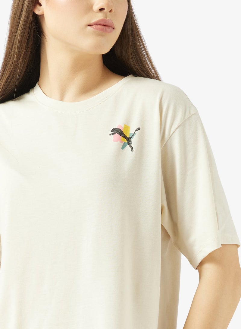 PUMA Cat Graphic T-Shirt - Image 3