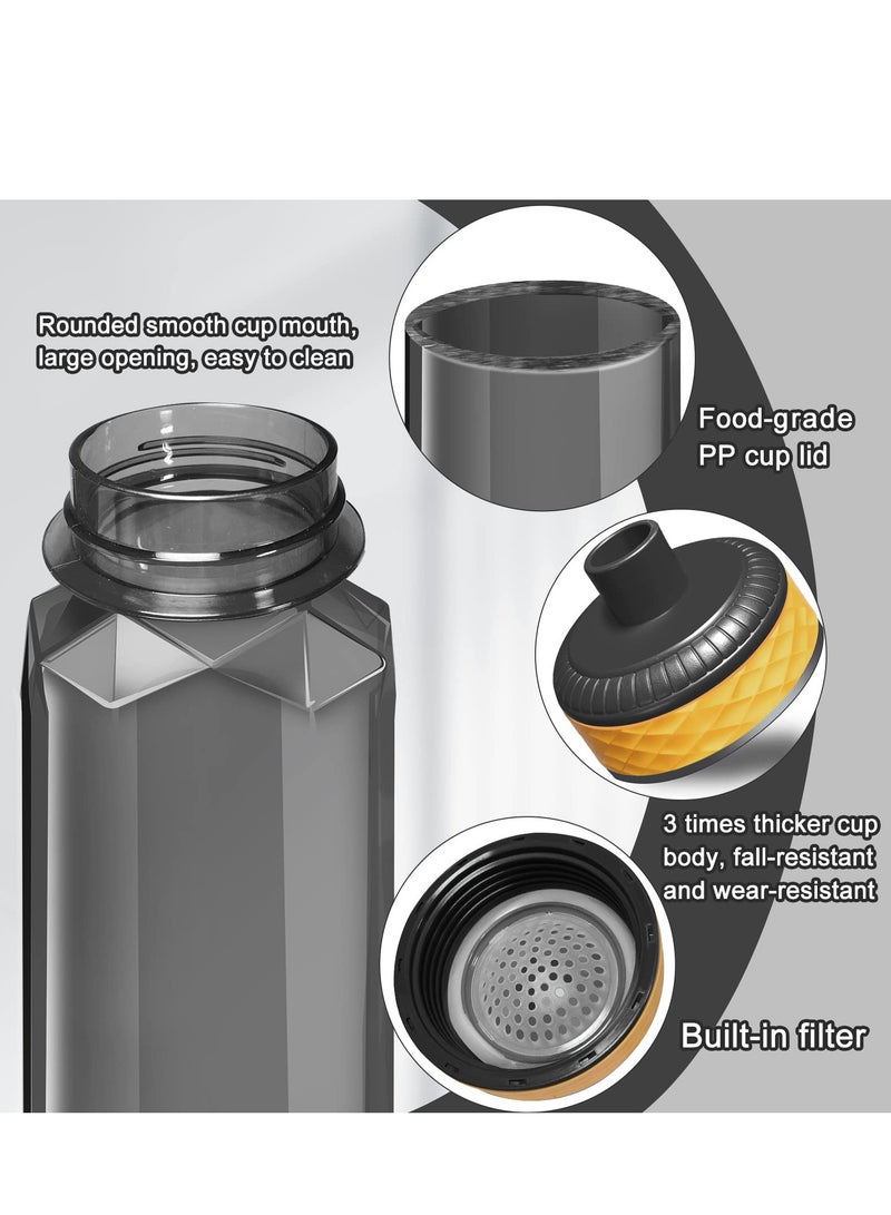 SOLARAE Water Bottle 32oz, Leakproof Water Bottle,Sport Drinking Bottle ,Gym Bottle Large Water Bottle Portable for Gym Running Cycling School Office Sports Fitness - Image 3