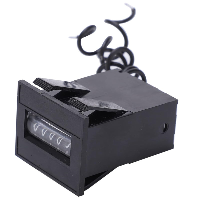 Brrnoo HX 06 6 Digits Electromagnetic Counter Electronic Industrial Totalizer 24V - Image 3