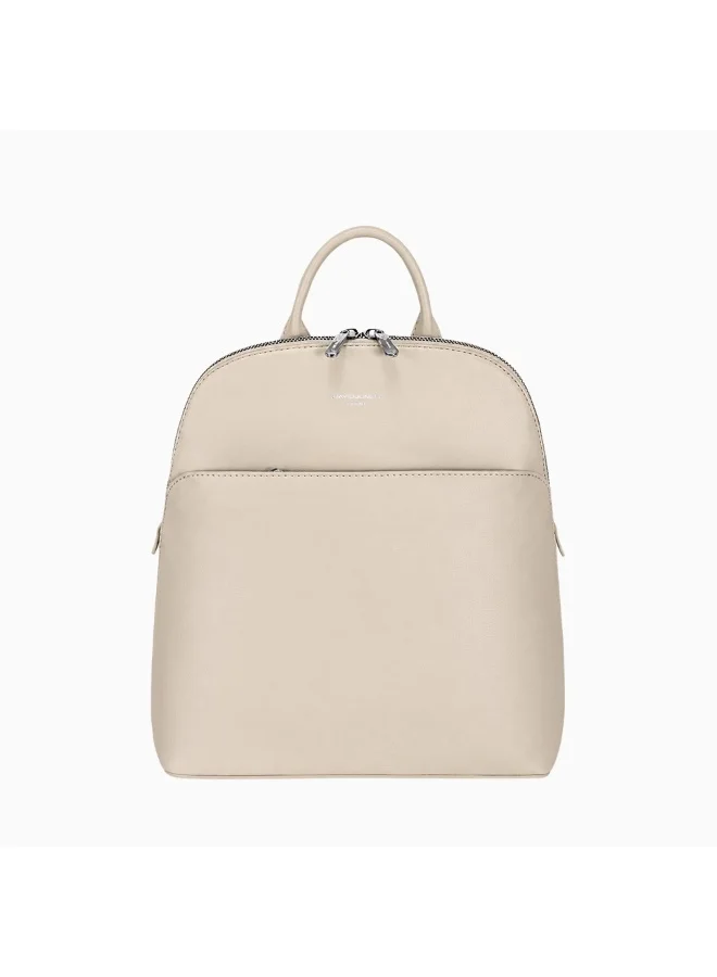 David Jones David Jones Modern minimal medium size women's backpack model CM8233| Daily, school, college, work and everyday multi pocket bag