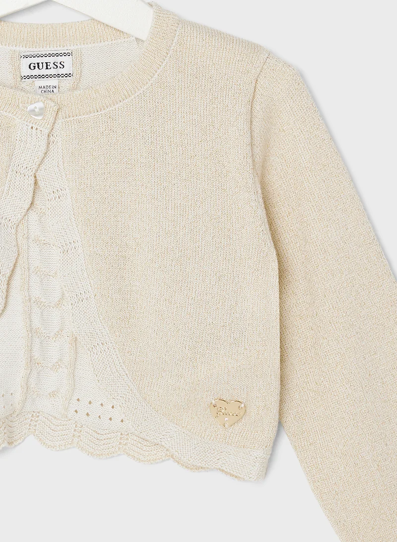 جس Kids Sweater Shrug