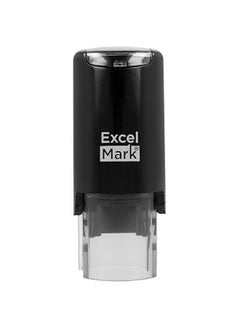 ExcelMark Round Teacher Stamp Solid Star Red Ink  - Image 3