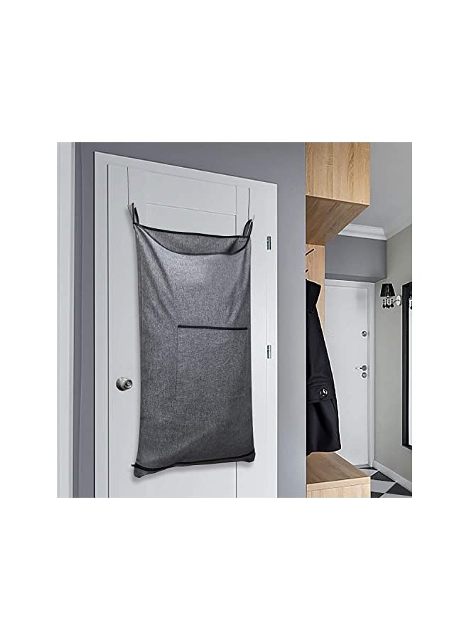 S-TOP 12 Pcs Adjustable Over The Door Hooks, Heavy Duty Stainless Steel Door Hanger and Door Hooks - Image 5