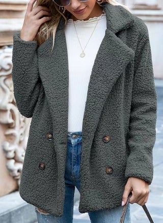 Autumn/Winter European Lapel Loose Goat Cake Wool Coat Dark Grey - pzsku/Z392D6252D6873DD92BCAZ/45/_/1669270013/e5257980-b594-442c-9f54-e0523d3db4b1