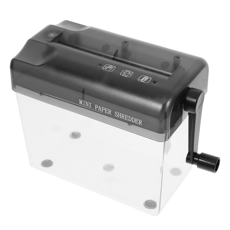 Manual Portable Desktop Paper Shredder for Home Office Wear Resistant Cutting Tool - Image 2