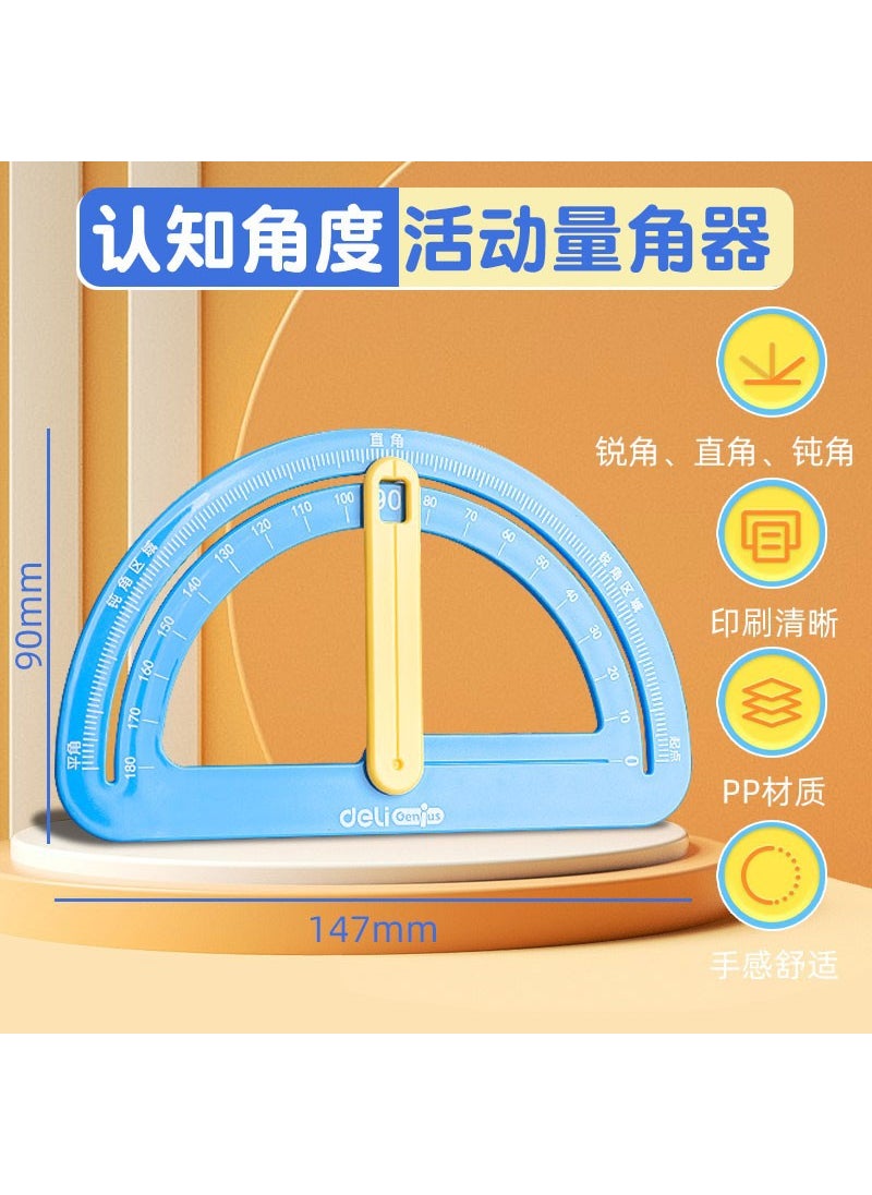 Generic - Delight Model Clock, Primary Math Learning Tool Active angle demonstrator - Image 1