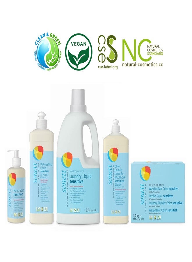 Sonett Organic Olive Laundry Liquid for Wool and Silk, Sensitive skin 34 oz/1L (Sensitive Olive Laundry Liquid for Wool and Silk) Certified Organically Grown - Image 4