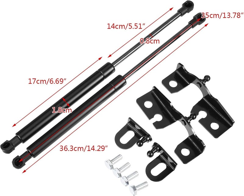 Wivplex Hood Lift Support Struts for Mazda MX-5 Miata - Image 2