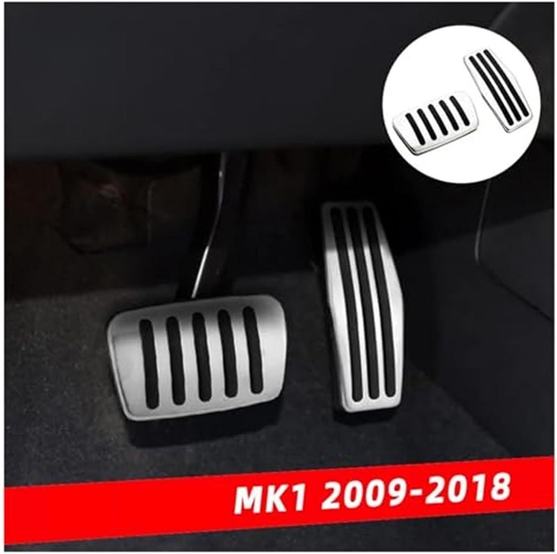 Wivplex Stainless Steel Car Pedal Cover Set for Chevrolet Cruze - Image 3