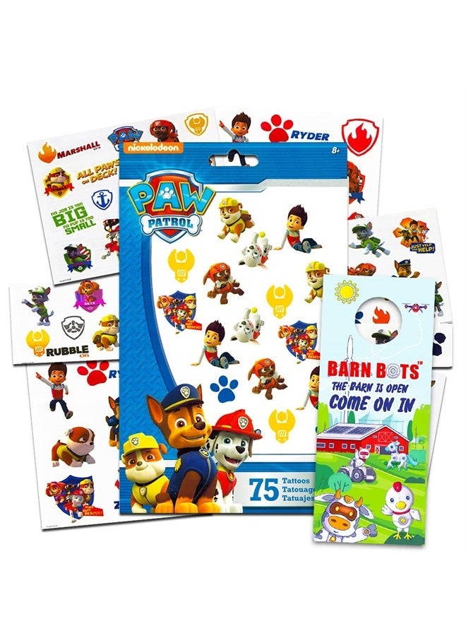 PAW Patrol Tattoos (75 Temporary Tattoos) - Image 1