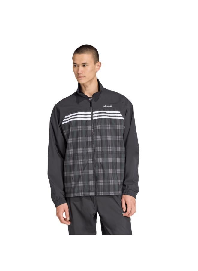 adidas Originals Tartan Loose Track Top - Image 1