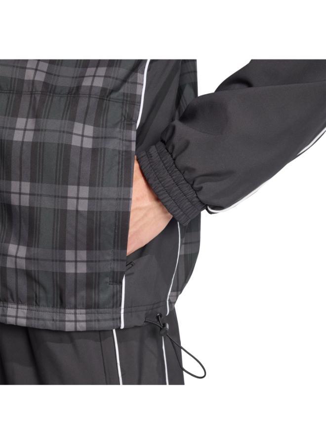adidas Originals Tartan Loose Track Top - Image 4