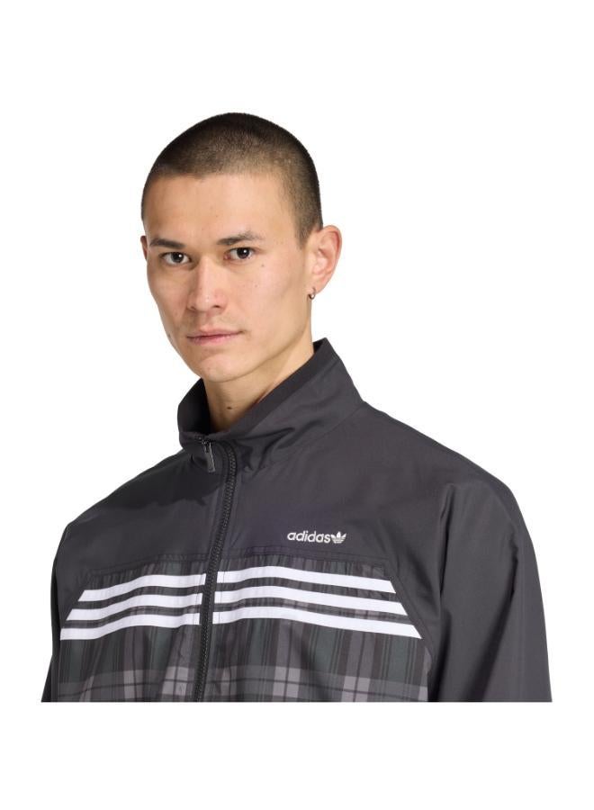 adidas Originals Tartan Loose Track Top - Image 3