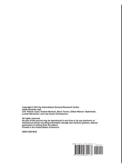 Journal of International Doctoral Research (JIDR) Volume 2, Issue 1  - Image 2