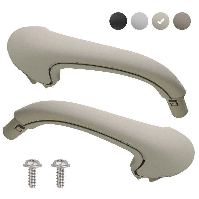 APPERFiT Interior Door Pull Handle Beige for Front Door Panel Driver Passenger Side Compatible with MercedesBenz CClass W203 C230 C240 C280 C320 C350 C32 AMG C55 AMG