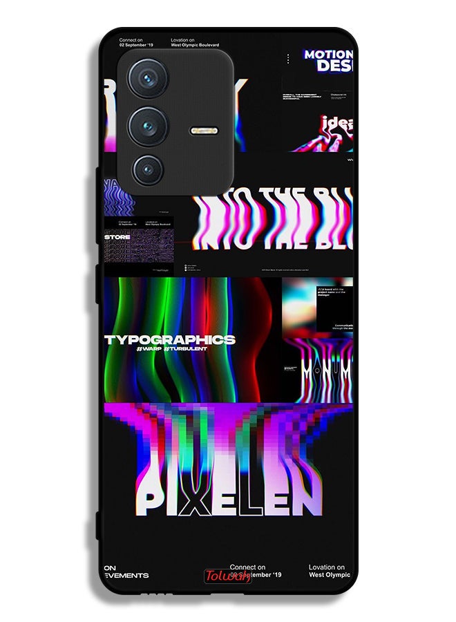 Tolwak Vivo S12 5G Protective Case Cover Motion Design - Image 1