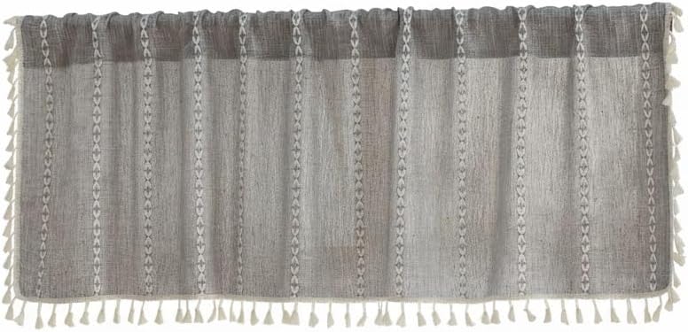 Stylish Kitchen Valances for Windows Featuring Elegant Patterns in for Farmhouse Decor Elevate Your Home with These Chic Short Curtains - Image 1