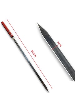 ARTC ARTC 50cm BBQ Skewers Set With Wooden Handle And Stainless Steel Kebab Skewers for Tikka And Turkish And Iranian Koobideh Style BBQ  - Image 5
