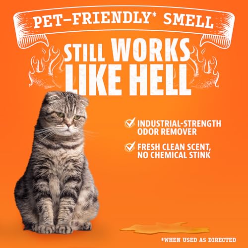 Angry Orange Pet Odor Eliminator Concentrate for Cat Urine and Smells - Fresh Scent - 8 oz (Makes 128 oz of Cleaner) - Image 5