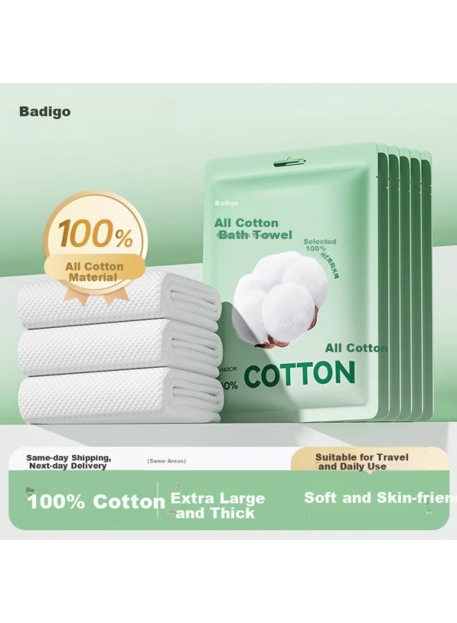 Badigao Disposable Cotton Towel Individually Packaged Travel Supplies Compressed Towel Travel Hotel Special Thickened And Enlarged - Image 4