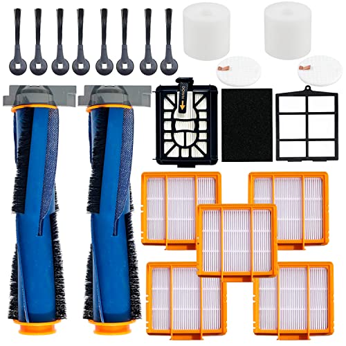 JoyBros Replacement Parts for Shark AI AV2511AE AV2501S AV2610WA AV2501AE RV2502AE RV2610WA UR2500SR RV2520 AV2510 Accessories Kit with Main Roller Brush Filters Foam/Primary Filter Sweep Side Brushes - Image 1