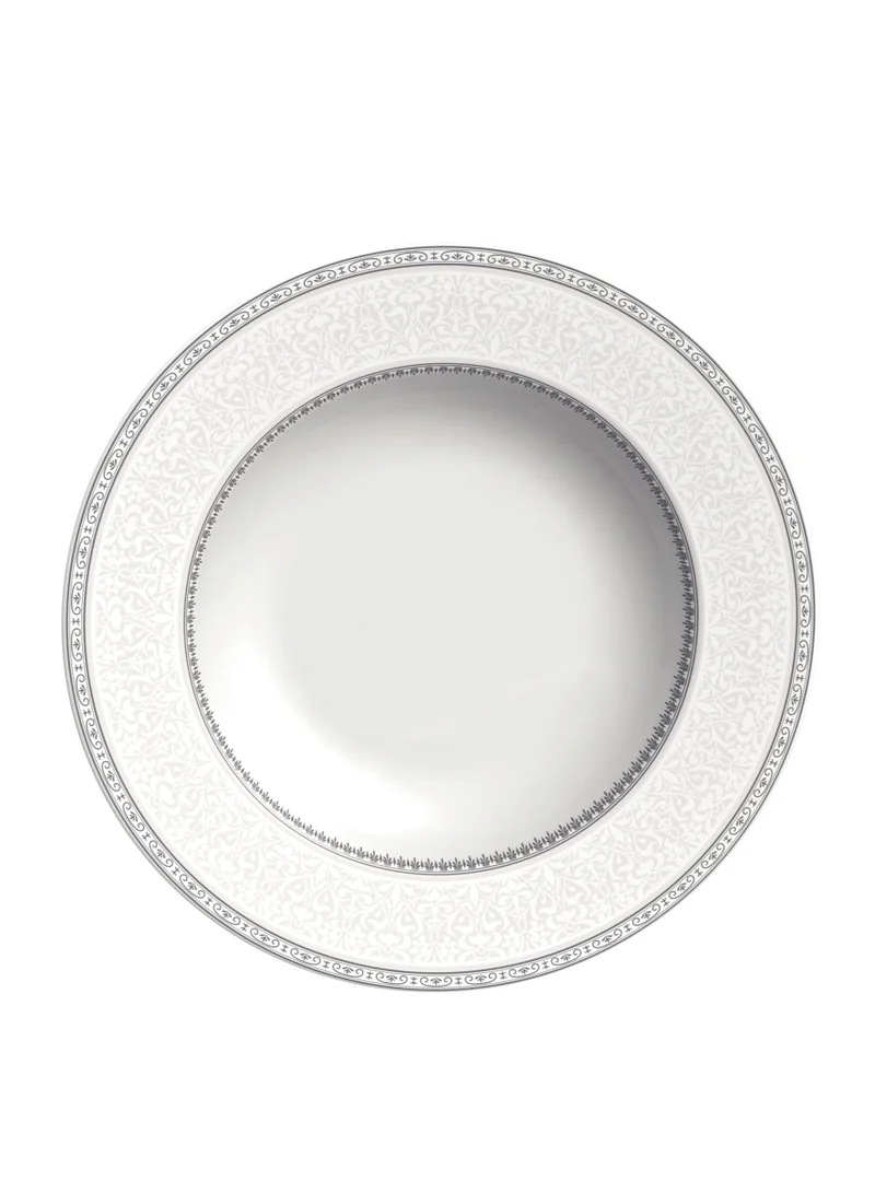 TRAMONTINA Tramontina Gabrielle 23cm Decorated Porcelain Deep Plate
