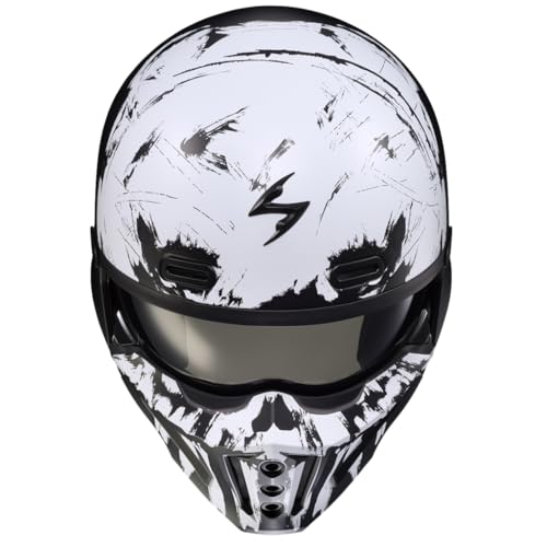 ScorpionEXO Covert X Open Face Half Shell 34 Motorcycle Helmet Comm Ready Speaker Pockets DOT Marauder Black Large - Image 3