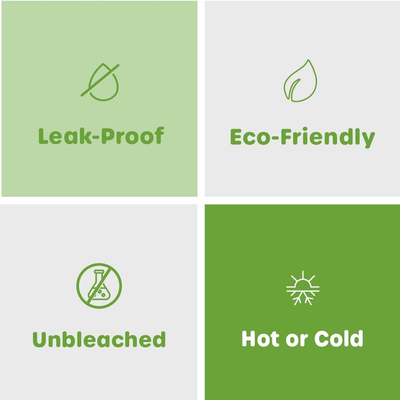 Comfy Package [25 Sets] 16 oz. Paper Food Containers With Vented Lids  To Go Hot Soup Bowls  Disposable Ice Cream Cups  Kraft - Image 4