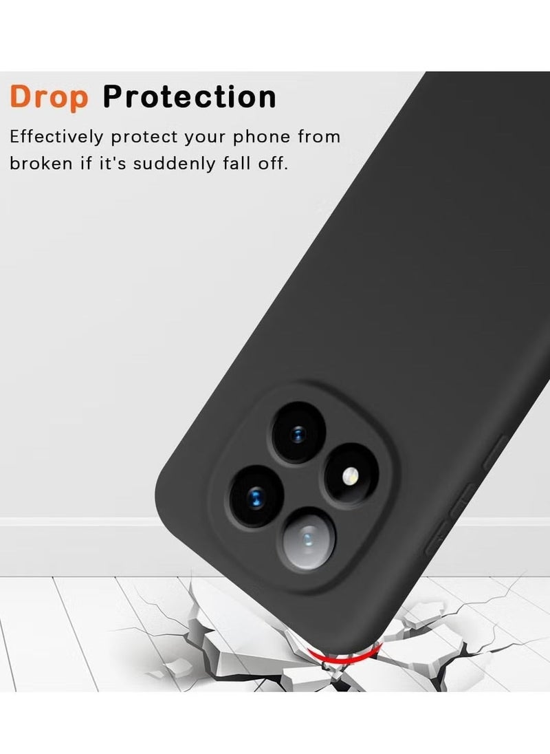 Raxoom Xiaomi Redmi Note 14 Pro Plus 5G Case Cover â€“ Soft TPU Premium Liquid Silicone Lightweight Shock Protective Case with Camera Protection for Redmi Note 14 Pro Plus 5G - Image 4
