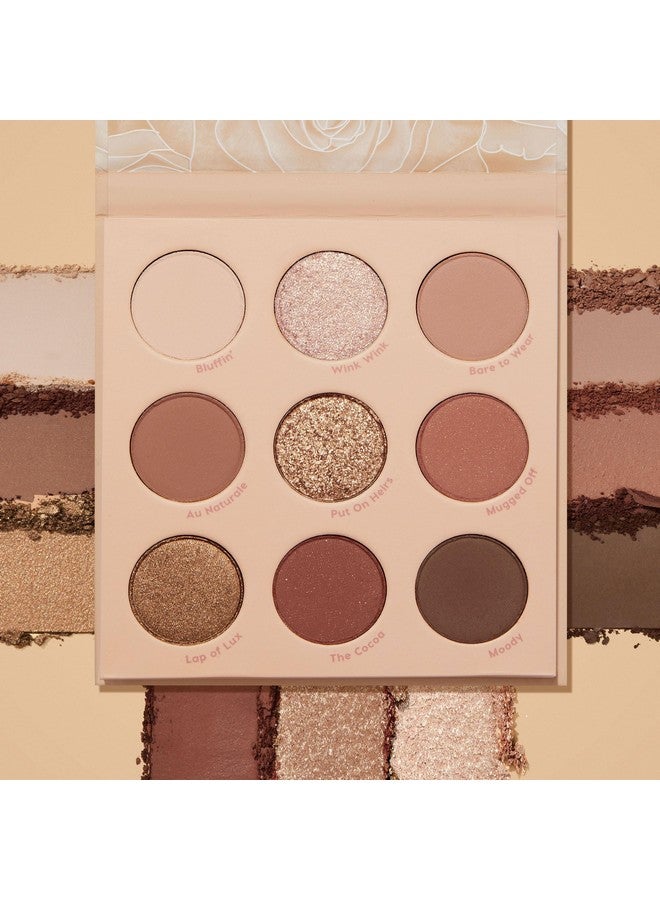 ColourPop Nude Mood Shadow Palette - Brown & Copper Palette with Metallic and Matte Finishes - High-Pigment Makeup with a Long-Wearing Formula (0.3 oz) - Image 2
