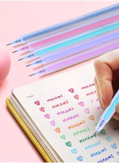 Lemon 10 Colors Gel Pens, Ball Point Pens Fine Point, 0.5 mm Ink Pen, Note Taking Pens for Office School Stationery Supplies  - Image 2