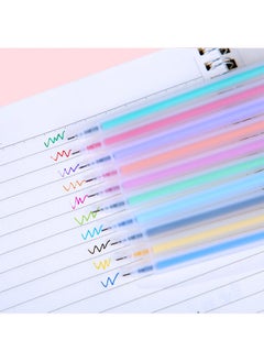 Lemon 10 Colors Gel Pens, Ball Point Pens Fine Point, 0.5 mm Ink Pen, Note Taking Pens for Office School Stationery Supplies  - Image 4